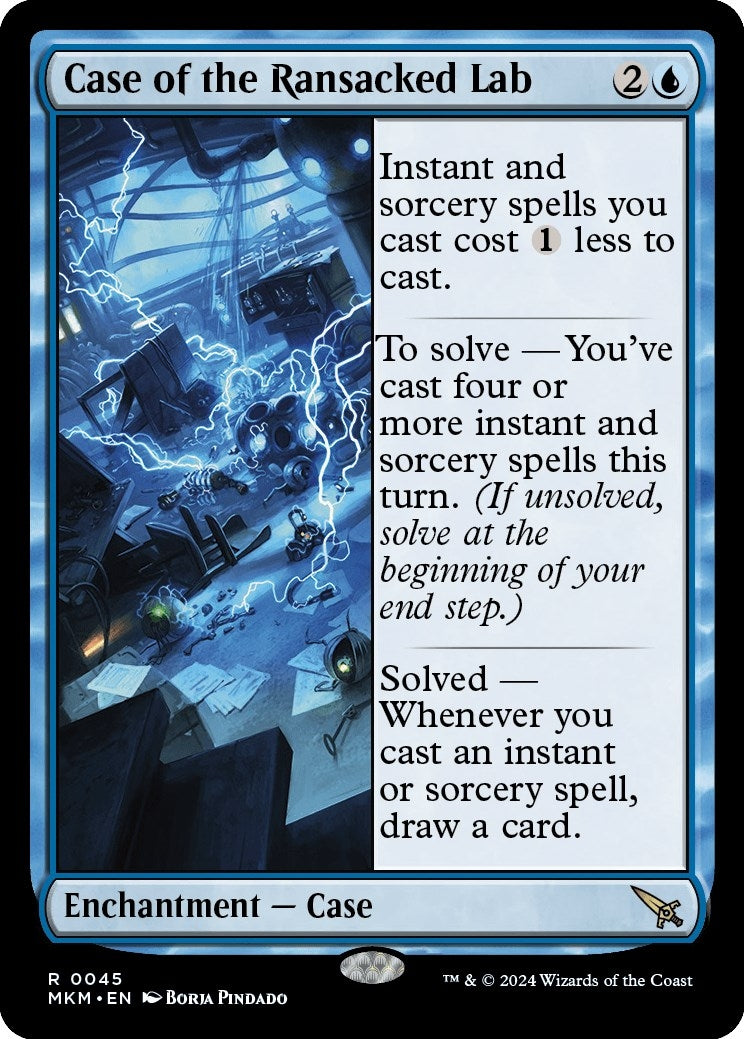 Image for Case of the Ransacked Lab (45) (Murders at Karlov Manor) - Magic: The Gathering