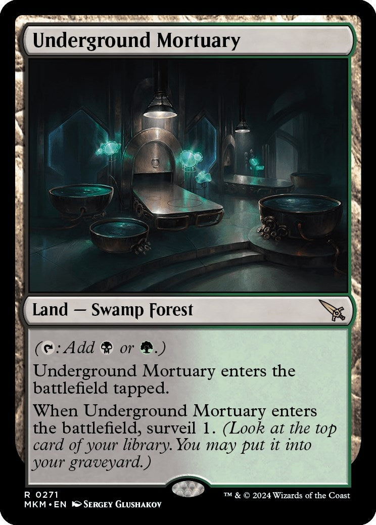 Image for Underground Mortuary (271) (Murders at Karlov Manor) - Magic: The Gathering