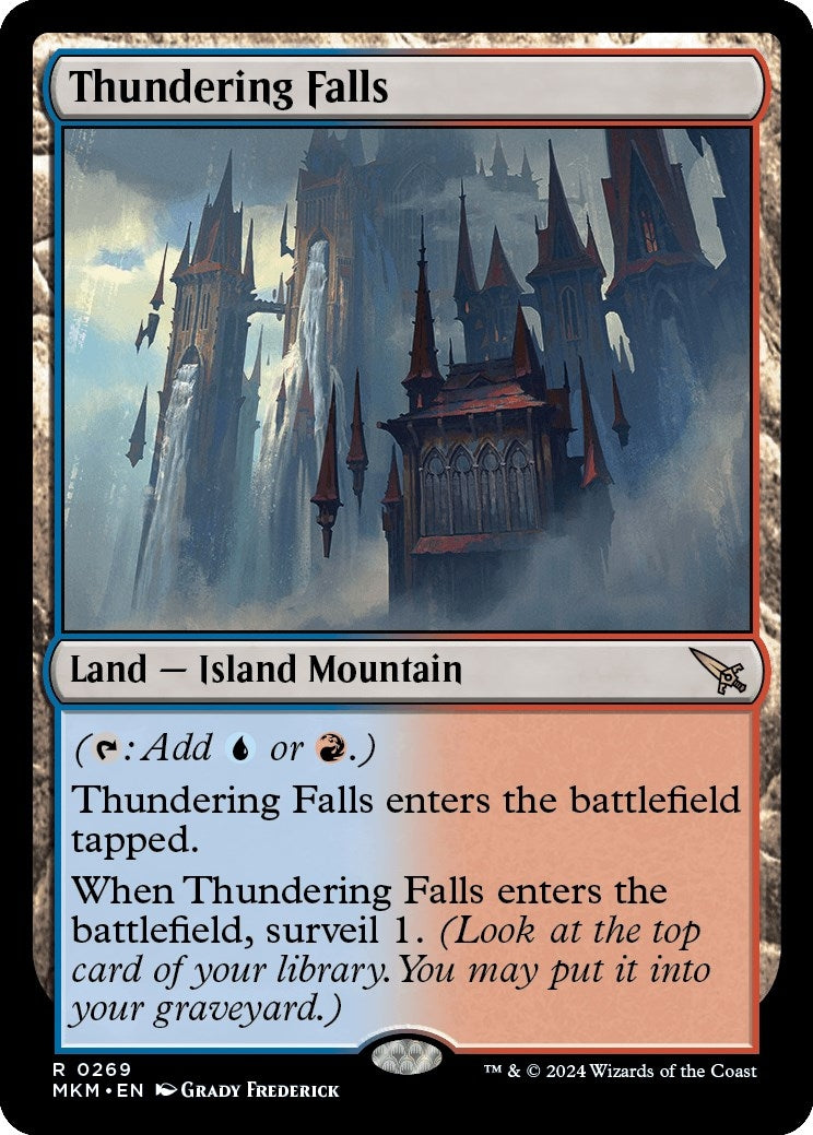 Image for Thundering Falls (269) (Murders at Karlov Manor) - Magic: The Gathering