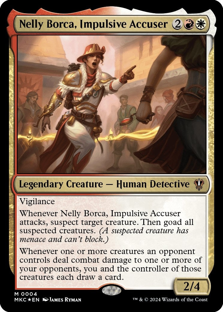 Image for Nelly Borca, Impulsive Accuser (4) (Commander: Murders at Karlov Manor) - Magic: The Gathering