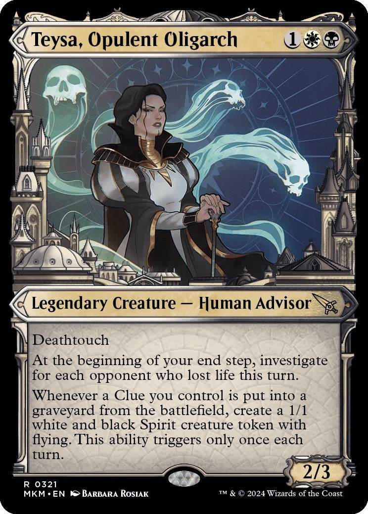 Image for Teysa, Opulent Oligarch (Showcase) (0321) (321) (Murders at Karlov Manor) - Magic: The Gathering