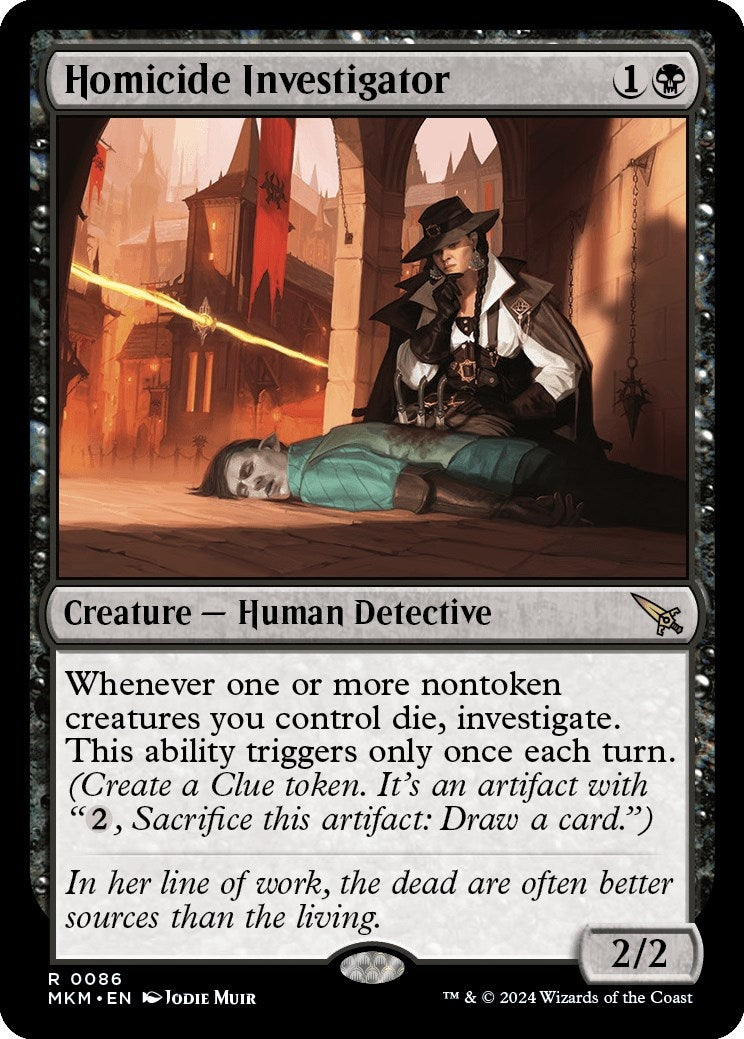 Image for Homicide Investigator (86) (Murders at Karlov Manor) - Magic: The Gathering