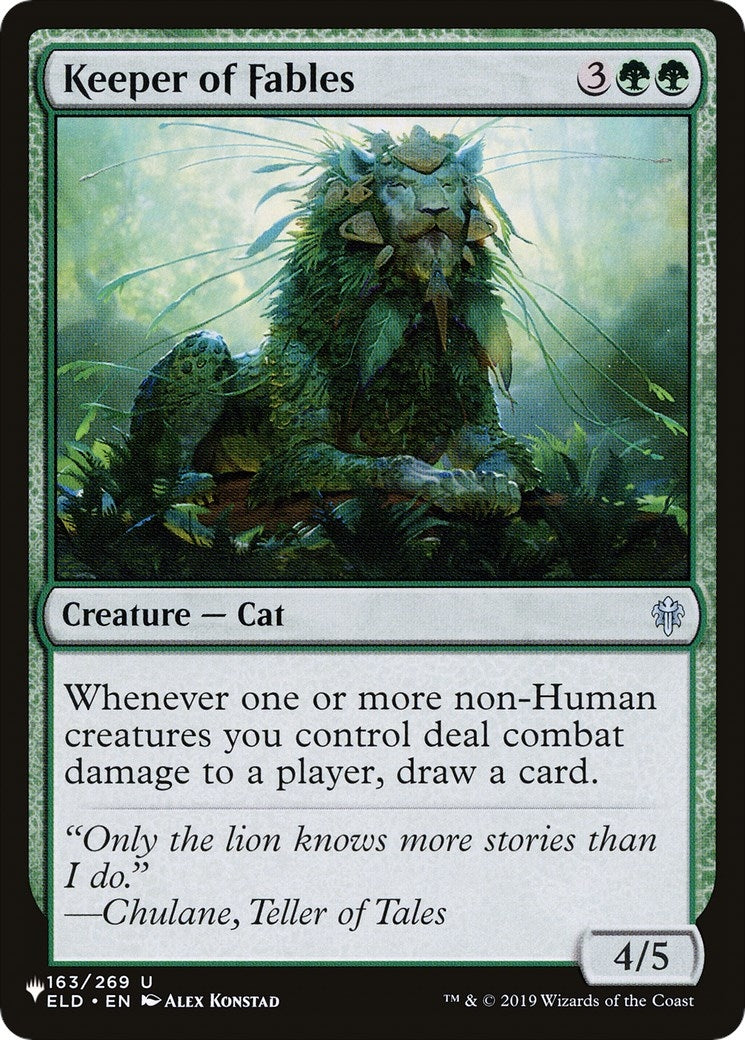 Image for Keeper of Fables (163/269) (The List Reprints) - Magic: The Gathering