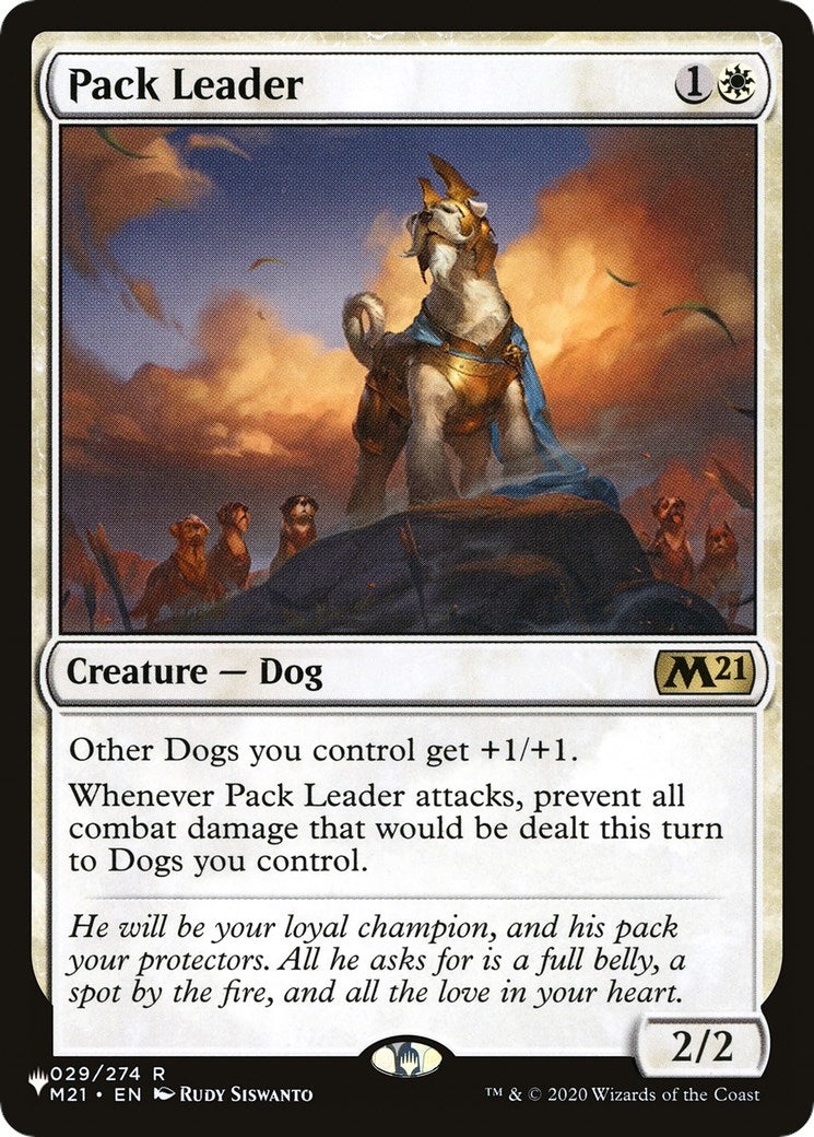 Image for Pack Leader (029/274) (The List Reprints) - Magic: The Gathering