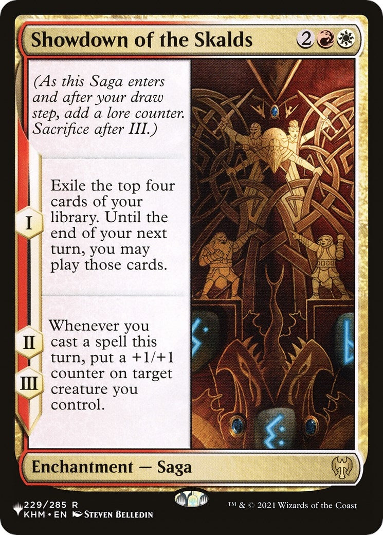 Image for Showdown of the Skalds (229/285) (The List Reprints) - Magic: The Gathering
