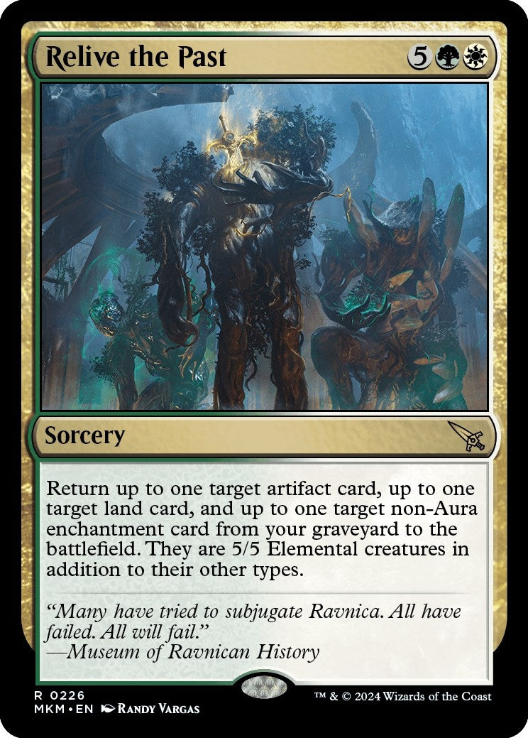 Image for Relive the Past (226) (Murders at Karlov Manor) - Magic: The Gathering