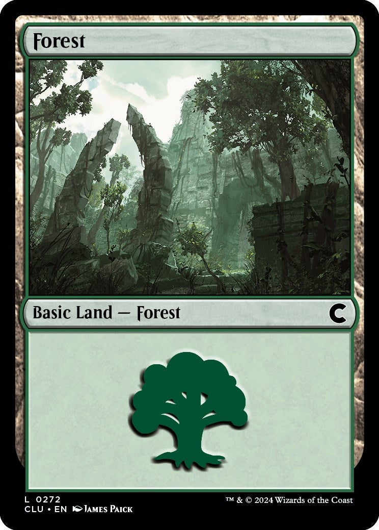 Image for Forest (0272) (272) (Ravnica: Clue Edition) - Magic: The Gathering
