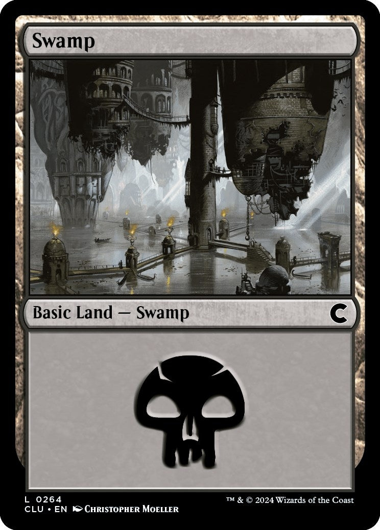 Image for Swamp (0264) (264) (Ravnica: Clue Edition) - Magic: The Gathering
