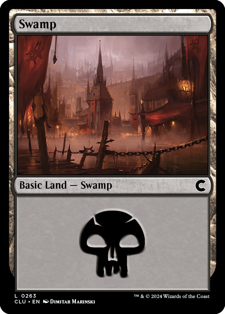 Image for Swamp (0263) (263) (Ravnica: Clue Edition) - Magic: The Gathering