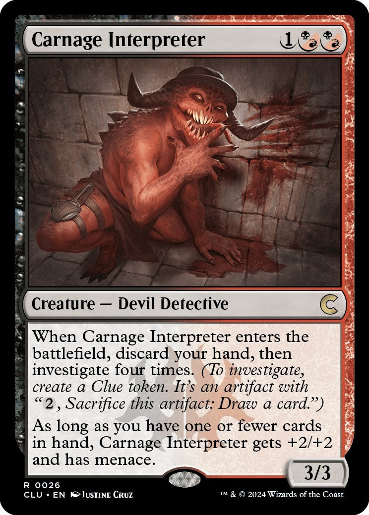 Image for Carnage Interpreter (26) (Ravnica: Clue Edition) - Magic: The Gathering