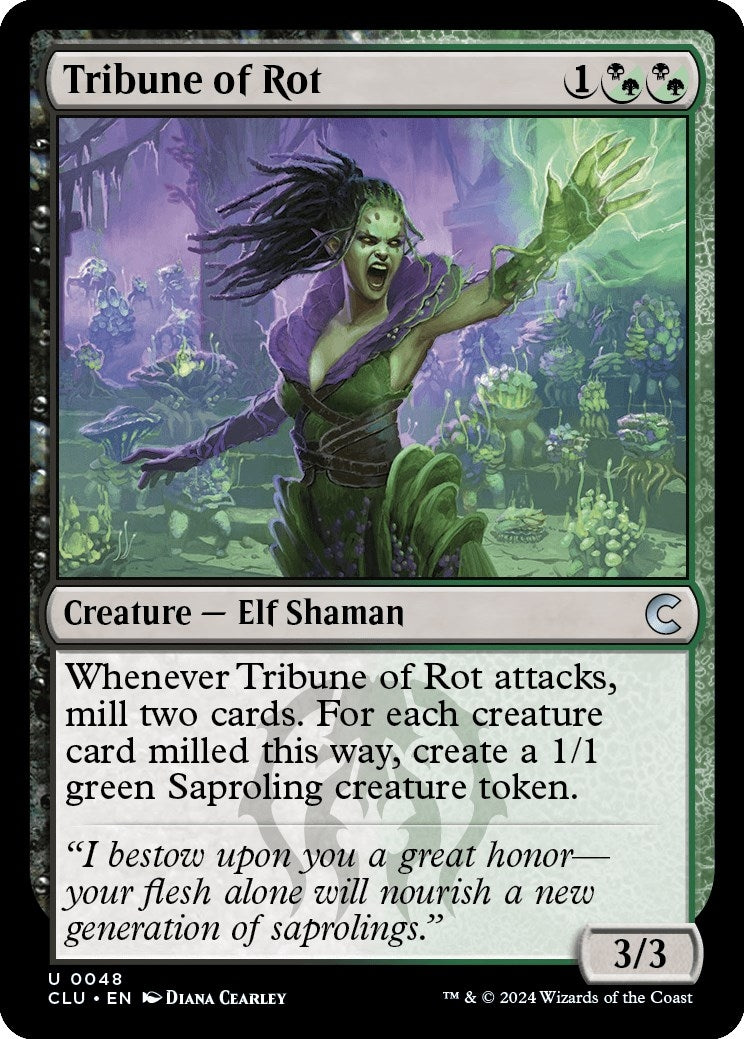 Image for Tribune of Rot (48) (Ravnica: Clue Edition) - Magic: The Gathering