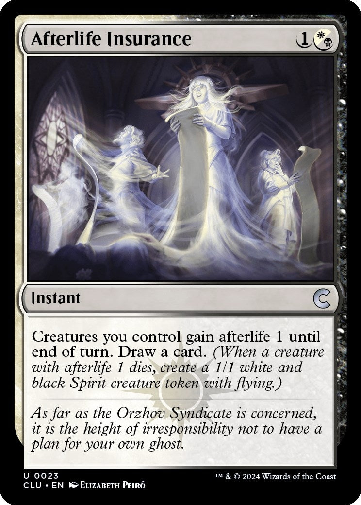 Image for Afterlife Insurance (23) (Ravnica: Clue Edition) - Magic: The Gathering
