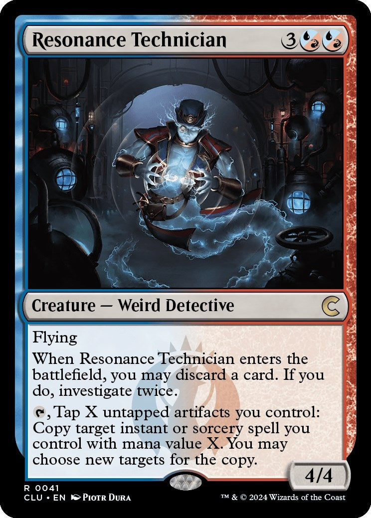 Image for Resonance Technician (41) (Ravnica: Clue Edition) - Magic: The Gathering