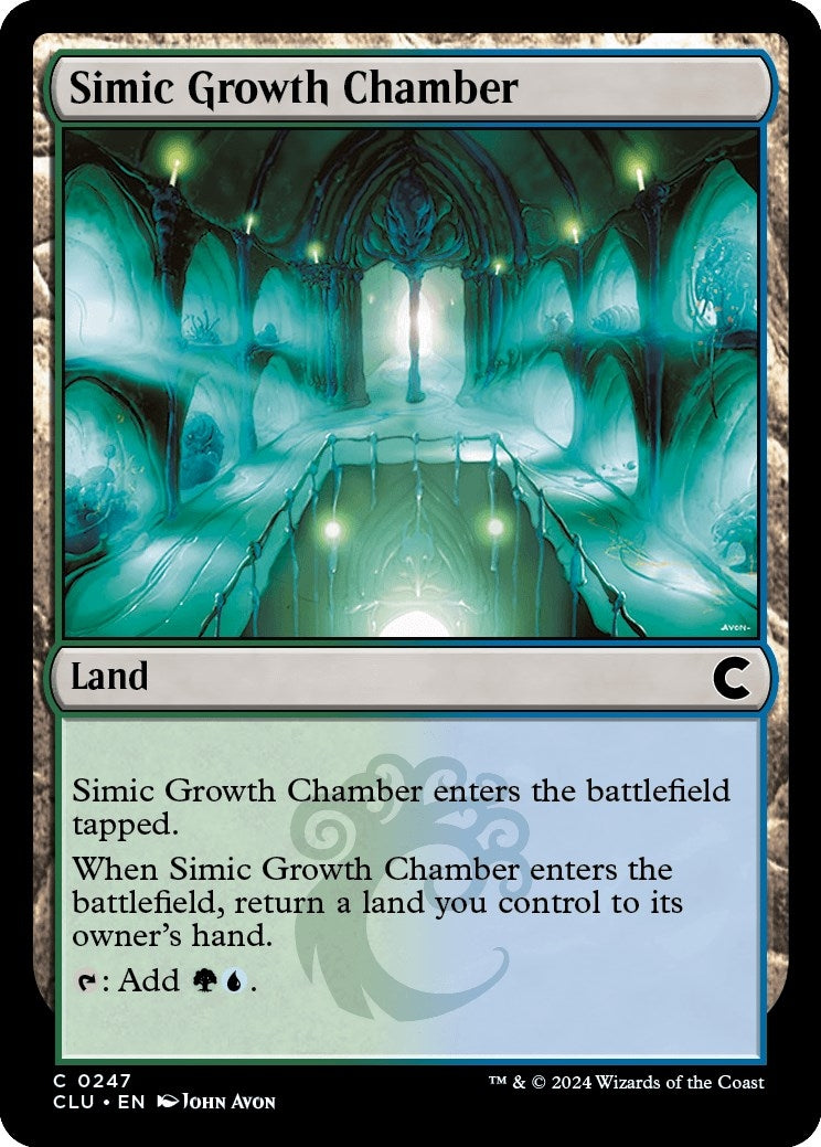 Image for Simic Growth Chamber (247) (Ravnica: Clue Edition) - Magic: The Gathering