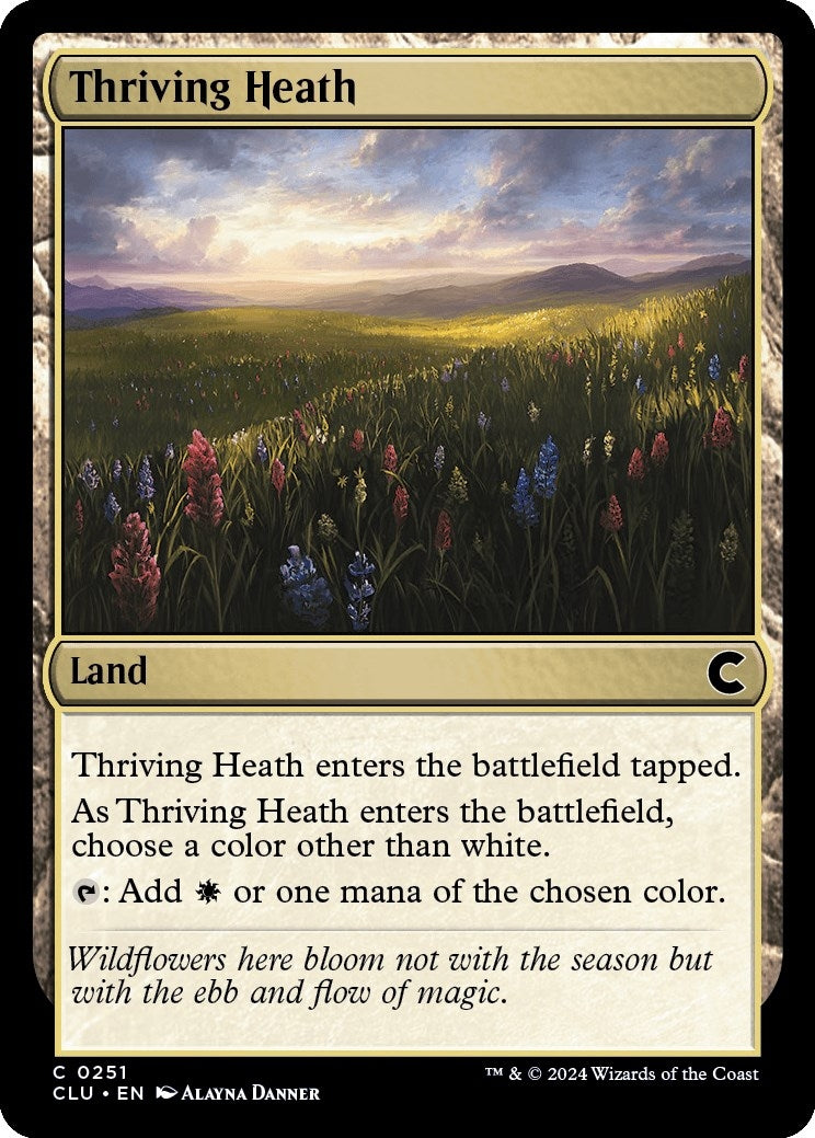 Image for Thriving Heath (251) (Ravnica: Clue Edition) - Magic: The Gathering