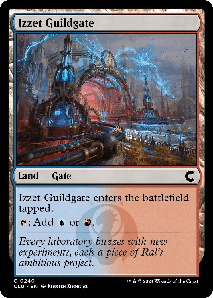 Image for Izzet Guildgate (240) (Ravnica: Clue Edition) - Magic: The Gathering