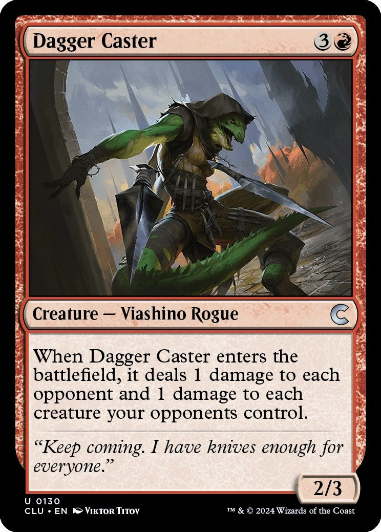 Image for Dagger Caster (130) (Ravnica: Clue Edition) - Magic: The Gathering