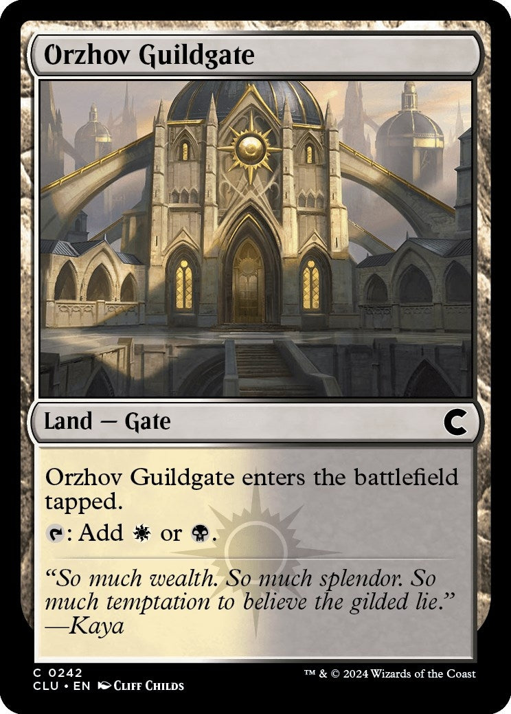 Image for Orzhov Guildgate (242) (Ravnica: Clue Edition) - Magic: The Gathering