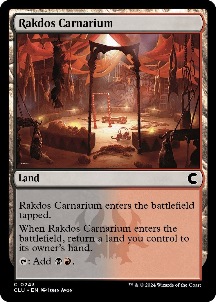 Image for Rakdos Carnarium (243) (Ravnica: Clue Edition) - Magic: The Gathering