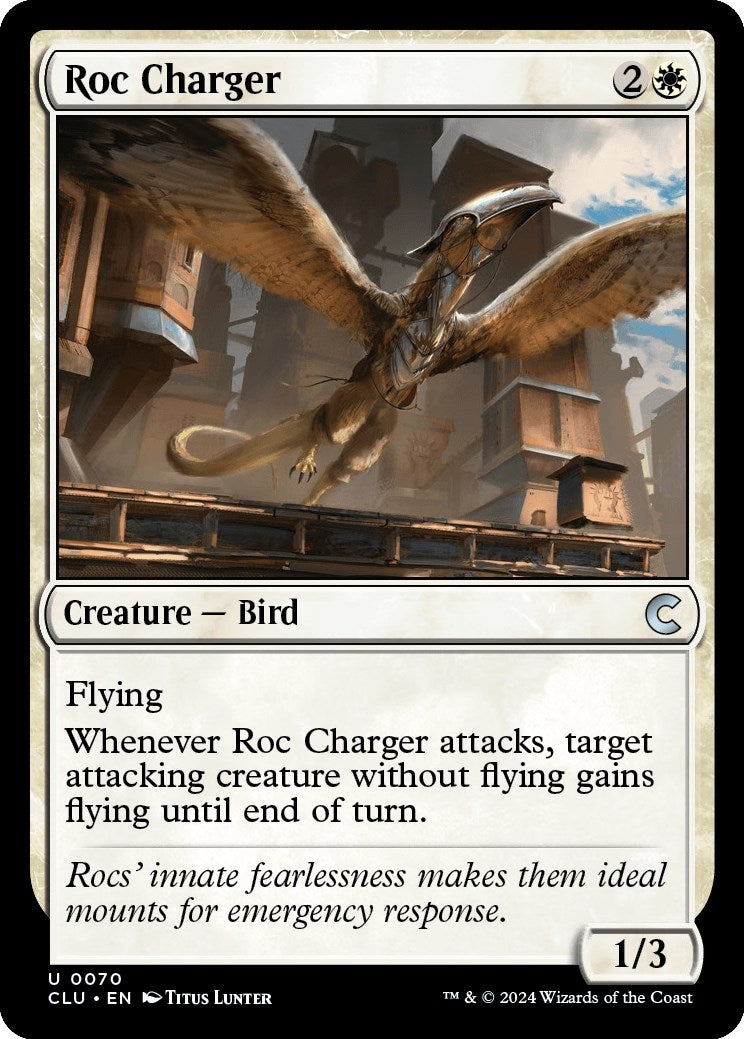 Image for Roc Charger (70) (Ravnica: Clue Edition) - Magic: The Gathering