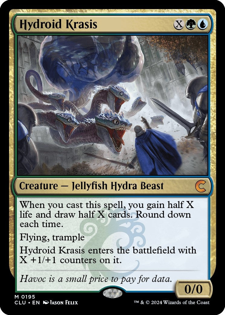 Image for Hydroid Krasis (195) (Ravnica: Clue Edition) - Magic: The Gathering