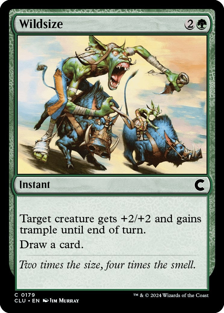 Image for Wildsize (179) (Ravnica: Clue Edition) - Magic: The Gathering