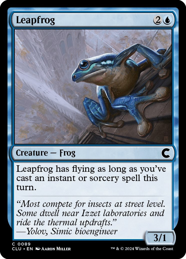 Image for Leapfrog (89) (Ravnica: Clue Edition) - Magic: The Gathering
