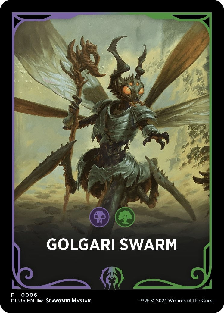 Image for Golgari Swarm Theme Card (6) (Ravnica: Clue Edition) - Magic: The Gathering