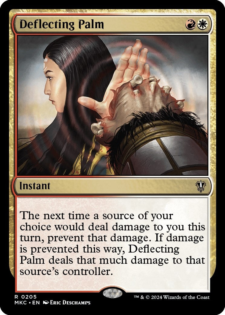 Image for Deflecting Palm (205) (Commander: Murders at Karlov Manor) - Magic: The Gathering