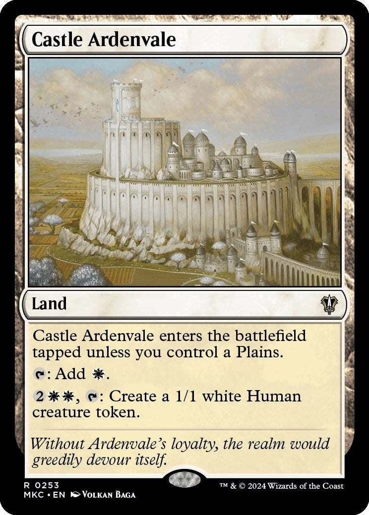 Image for Castle Ardenvale (253) (Commander: Murders at Karlov Manor) - Magic: The Gathering