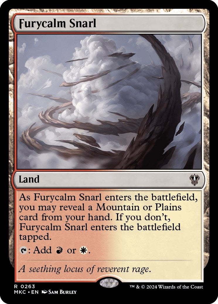 Image for Furycalm Snarl (263) (Commander: Murders at Karlov Manor) - Magic: The Gathering