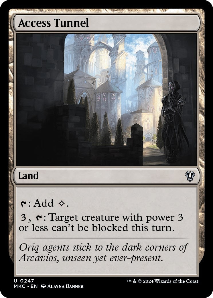 Image for Access Tunnel (247) (Commander: Murders at Karlov Manor) - Magic: The Gathering
