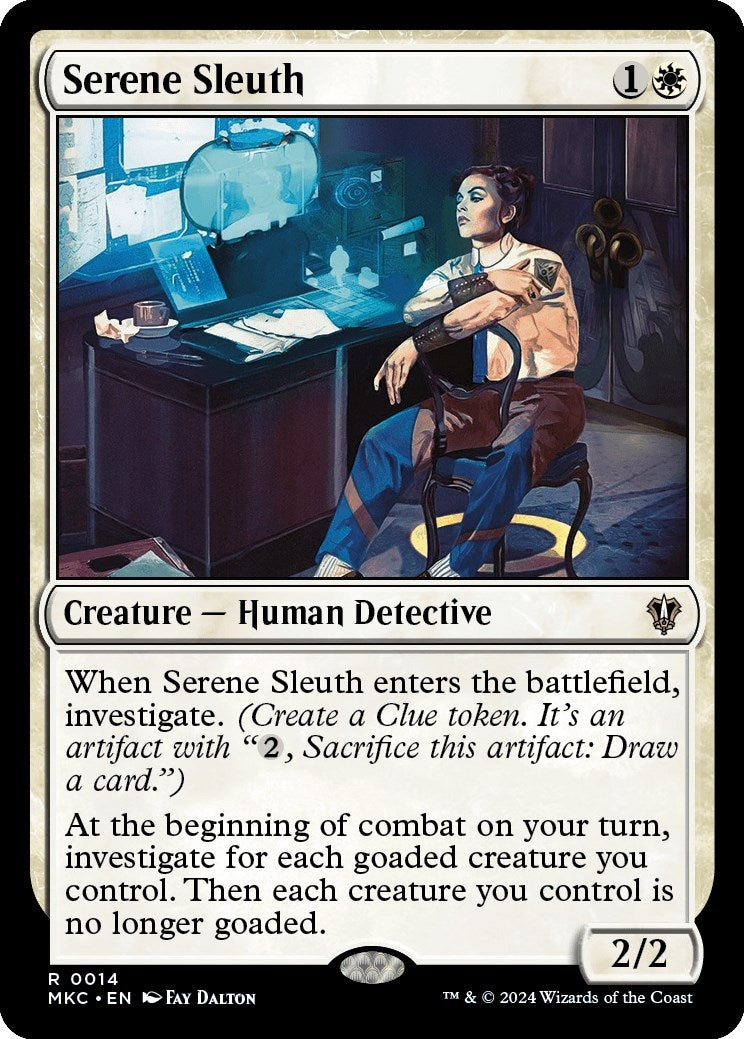 Image for Serene Sleuth (14) (Commander: Murders at Karlov Manor) - Magic: The Gathering