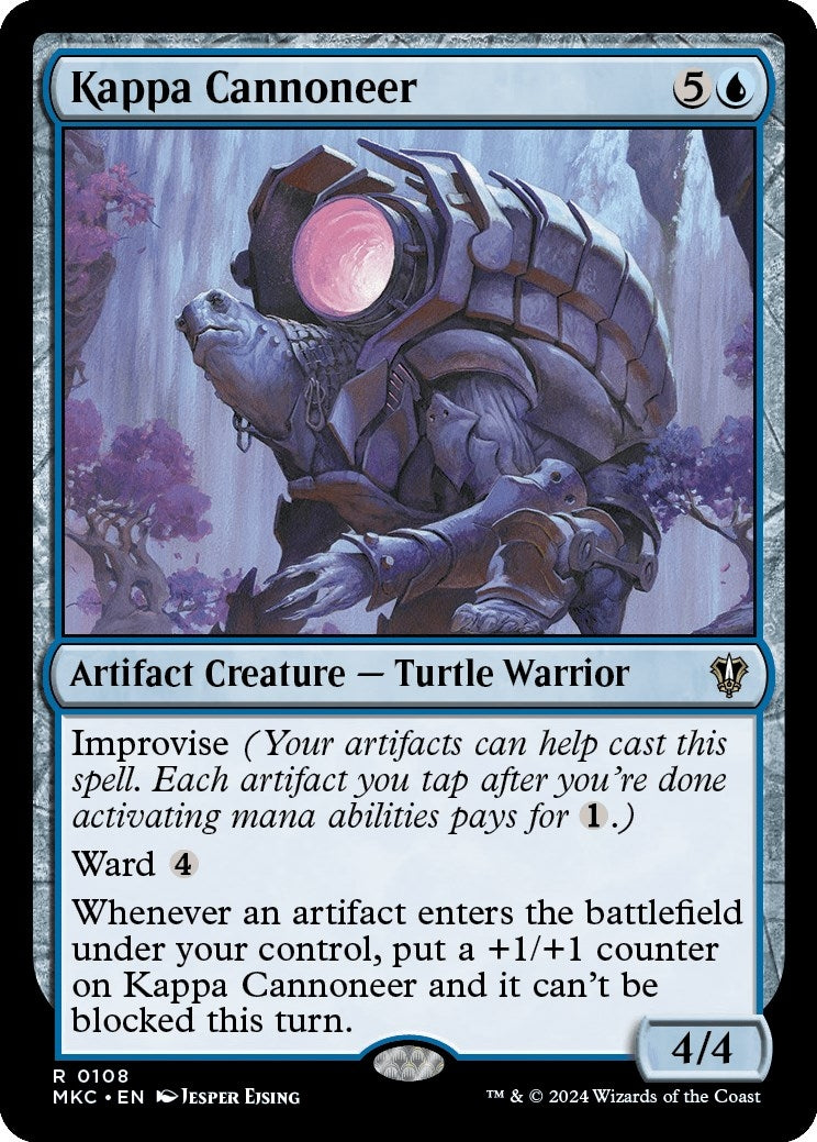 Image for Kappa Cannoneer (108) (Commander: Murders at Karlov Manor) - Magic: The Gathering