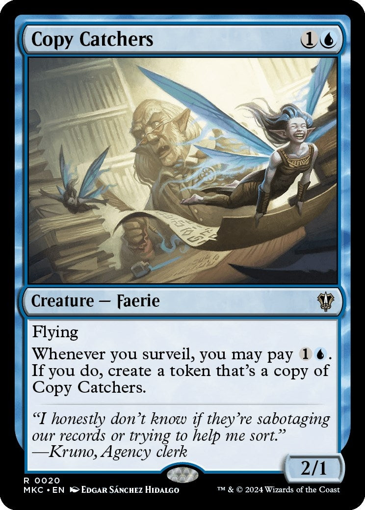 Image for Copy Catchers (20) (Commander: Murders at Karlov Manor) - Magic: The Gathering
