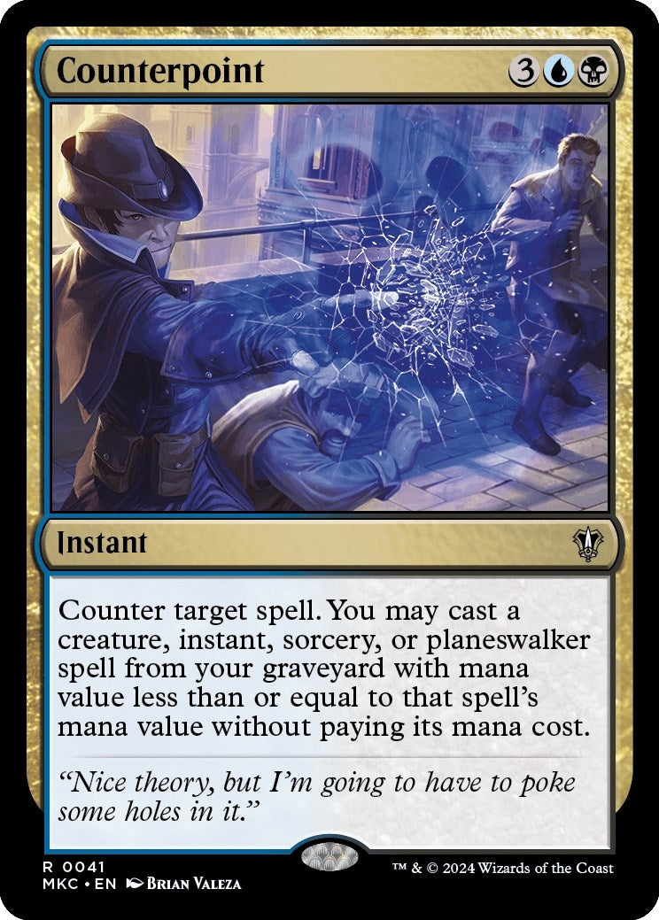 Image for Counterpoint (41) (Commander: Murders at Karlov Manor) - Magic: The Gathering