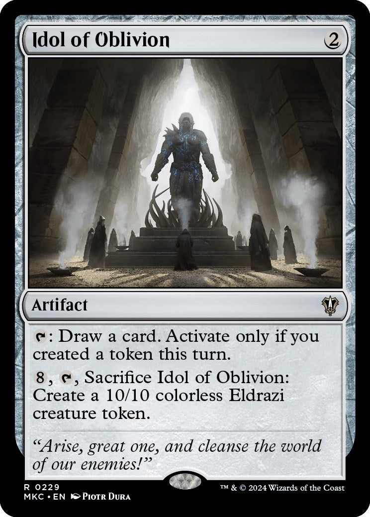 Image for Idol of Oblivion (229) (Commander: Murders at Karlov Manor) - Magic: The Gathering