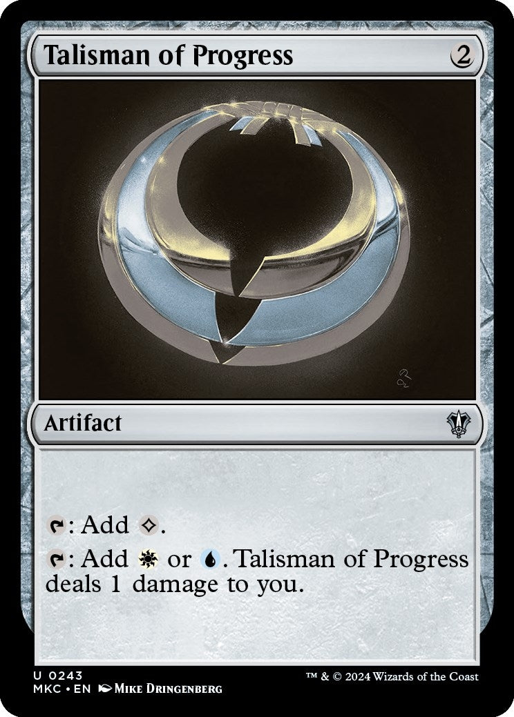 Image for Talisman of Progress (243) (Commander: Murders at Karlov Manor) - Magic: The Gathering