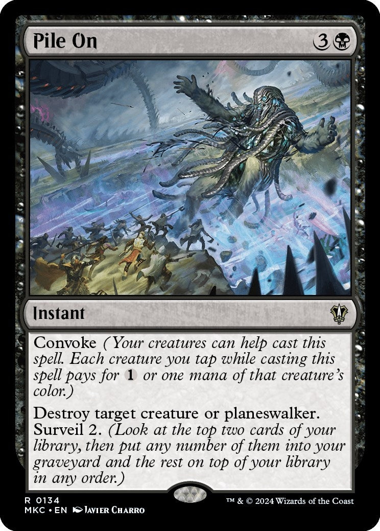 Image for Pile On (134) (Commander: Murders at Karlov Manor) - Magic: The Gathering