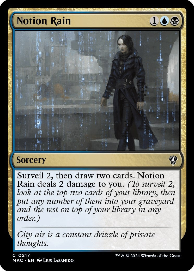 Image for Notion Rain (217) (Commander: Murders at Karlov Manor) - Magic: The Gathering