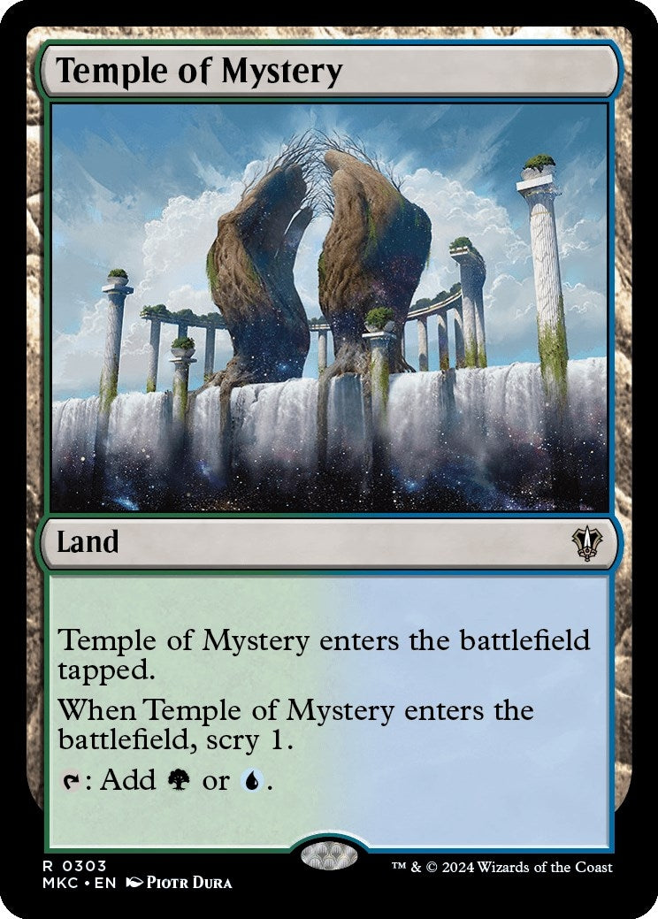 Image for Temple of Mystery (303) (Commander: Murders at Karlov Manor) - Magic: The Gathering