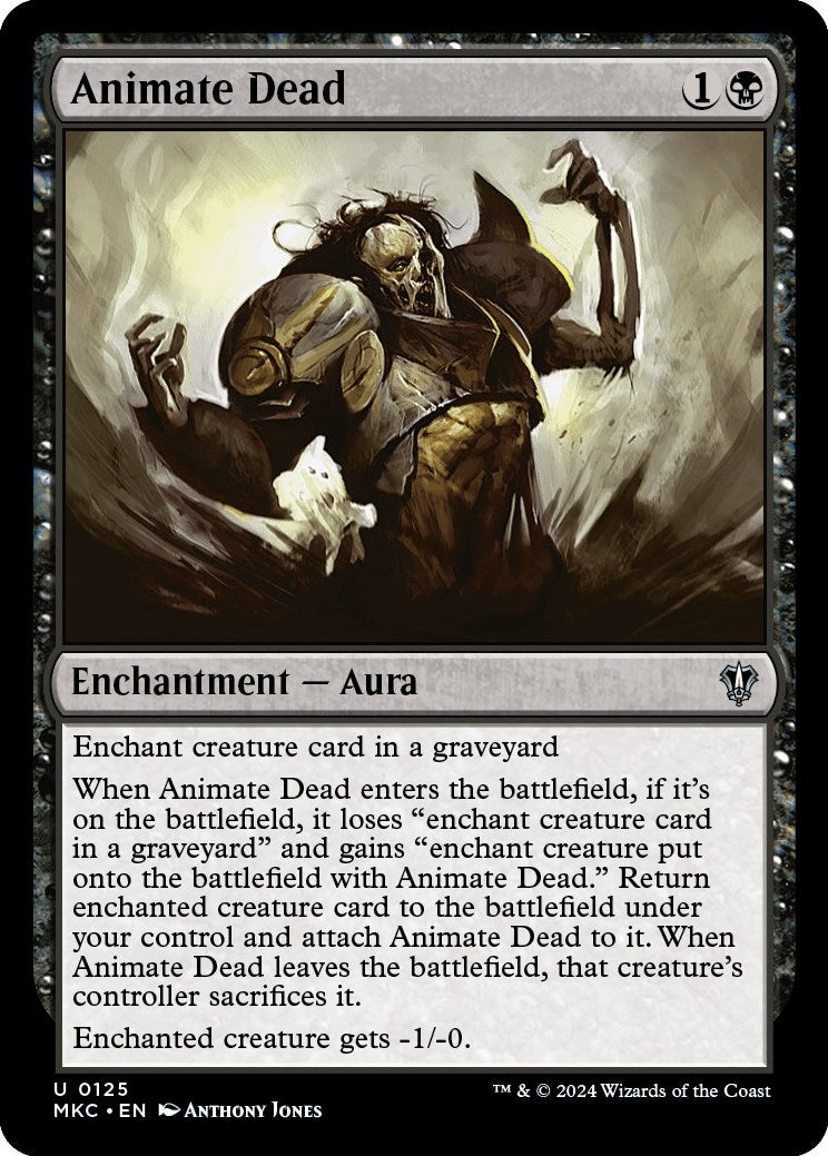 Image for Animate Dead (125) (Commander: Murders at Karlov Manor) - Magic: The Gathering