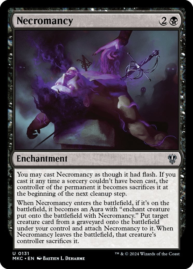 Image for Necromancy (131) (Commander: Murders at Karlov Manor) - Magic: The Gathering