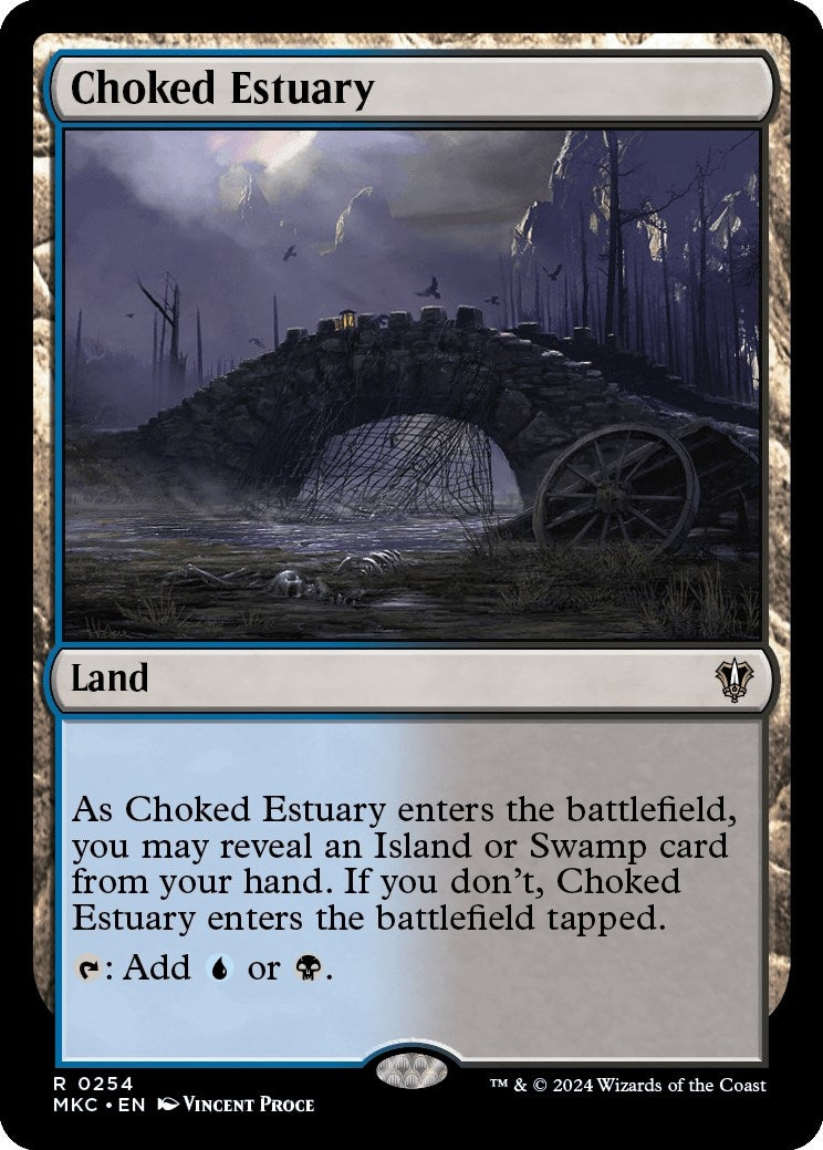 Image for Choked Estuary (254) (Commander: Murders at Karlov Manor) - Magic: The Gathering