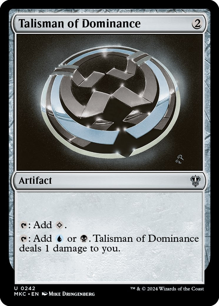 Image for Talisman of Dominance (242) (Commander: Murders at Karlov Manor) - Magic: The Gathering
