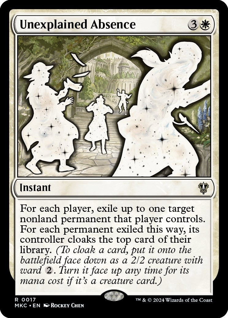 Image for Unexplained Absence (17) (Commander: Murders at Karlov Manor) - Magic: The Gathering