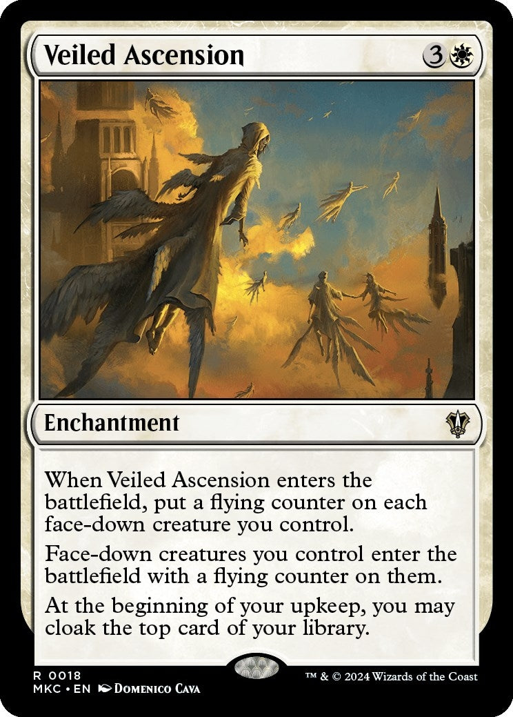 Image for Veiled Ascension (18) (Commander: Murders at Karlov Manor) - Magic: The Gathering