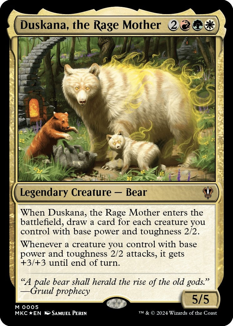 Image for Duskana, the Rage Mother (5) (Commander: Murders at Karlov Manor) - Magic: The Gathering