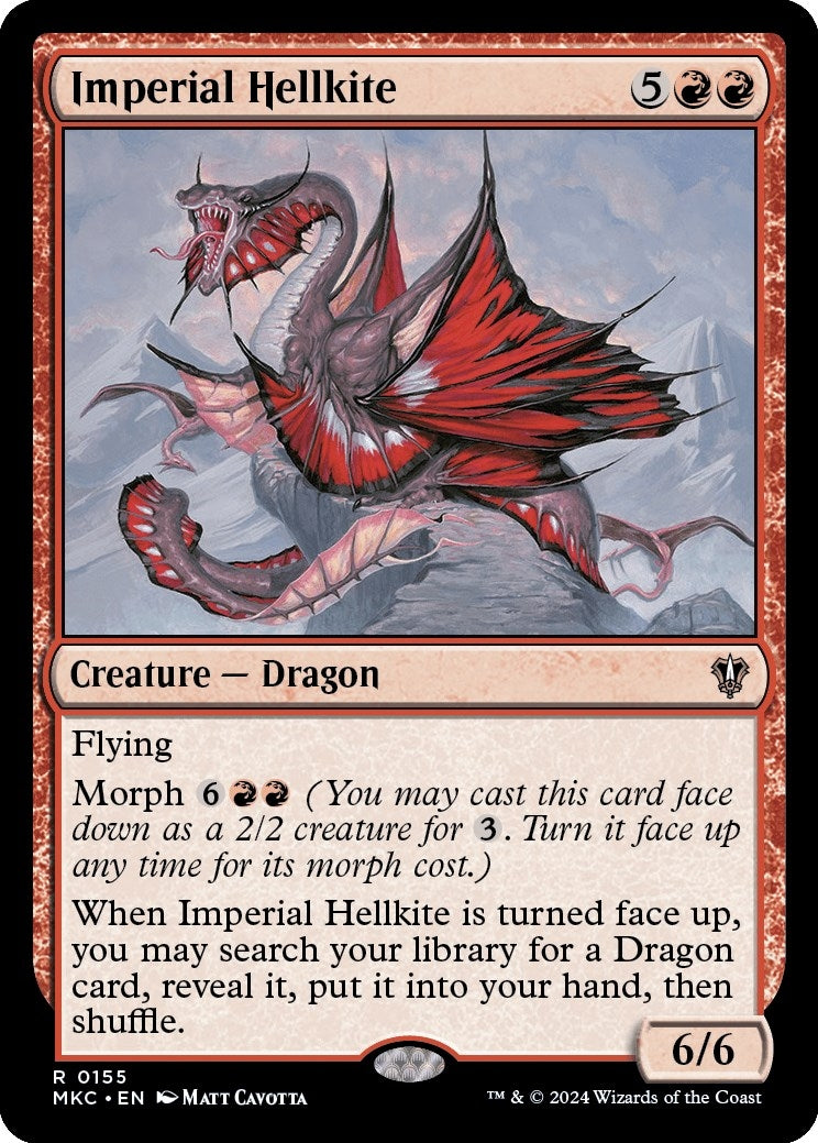 Image for Imperial Hellkite (155) (Commander: Murders at Karlov Manor) - Magic: The Gathering