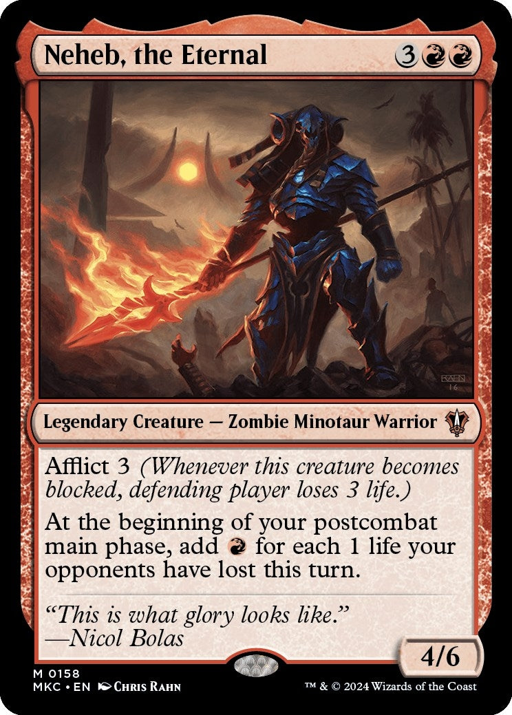 Image for Neheb, the Eternal (158) (Commander: Murders at Karlov Manor) - Magic: The Gathering
